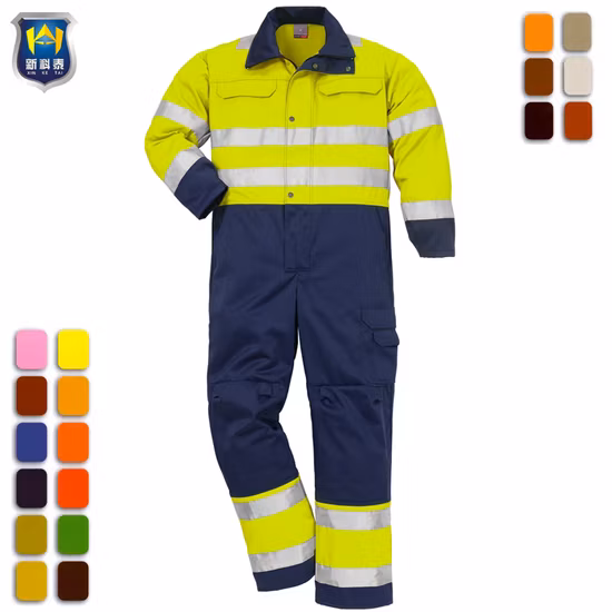 Sicherheitsschutz-PSA-ESD-Kleidungsstücke, antistatischer, feuerhemmender Overall