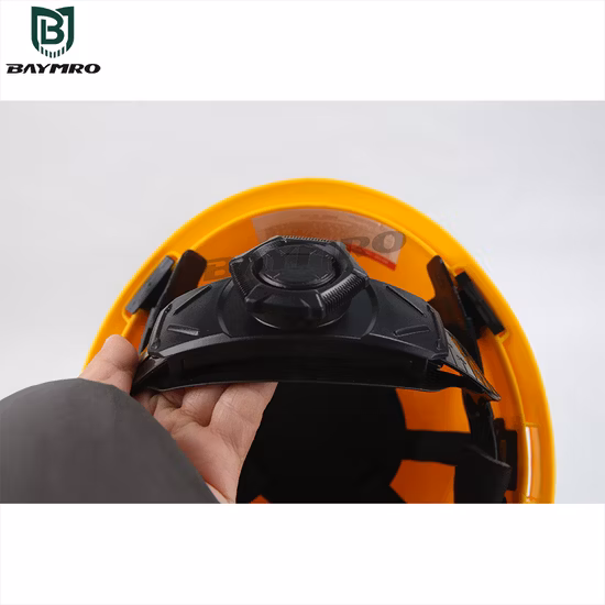 Kundenspezifisches Logo Sicherheit Persönliche Schutzausrüstung Fabrikpreis Bau ABS Schutzhelm Industrieschutzhelme